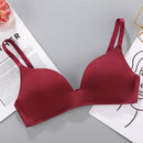 Sexy No Wire Push Up Underwear Women Seamless Bra Girls Students Breathable Thin Bras Female&