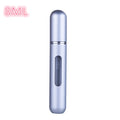 5ML/8ML Mini Small Perfume Refillable Bottle Portable Aluminum Atomizer Travel Refill Perfume Spray Bottle Cosmetic Container