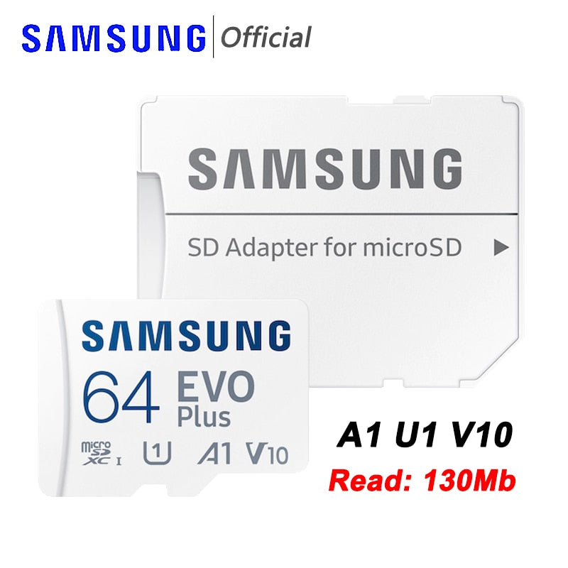 SAMSUNG PRO EVO Plus Micro SD 128GB 64GB Memory Card Micro SD Card 256GB TF Cards 512GB Flash Memory U1 U3 4K Microsd for Phone