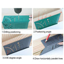 Woodworking Tools Carpentry Scribe Mark Line Gauge T-Type CrossOut Carpenter Angle Ruler Precision Measurement Manual Work Tools