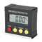 4*90° Digital Level Protractor Inclinometer Magnetic Base Digital Angle Gauge with Backlights Level Tester Measuring Tools New