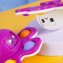 3IN1 Flip Octopus Poppit Toy Finger Spinner Toys Anti Stress Hand Fingertip Gyro Push Bubble Pop Change Face Poppit Toy Sensory