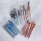 8Pcs Mini Travel Women Makeup Brushes Set Portable Soft Concealer Brush Beauty Foundation Eye Shadow Tool Eyelash Brush With Bag
