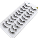 NEW 10 Pairs Natural False Eyelashes Fake Lashes Long Makeup 3d Mink Lashes Extension Eyelash Mink Eyelashes for Beauty 54