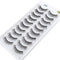 NEW 10 Pairs Natural False Eyelashes Fake Lashes Long Makeup 3d Mink Lashes Extension Eyelash Mink Eyelashes for Beauty 54