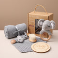 BaBy Accessories Photography Props Newborn Keepsakes Memories Milestone Cards Monthly Blanket Babies Photos Baby Birth Gift Set