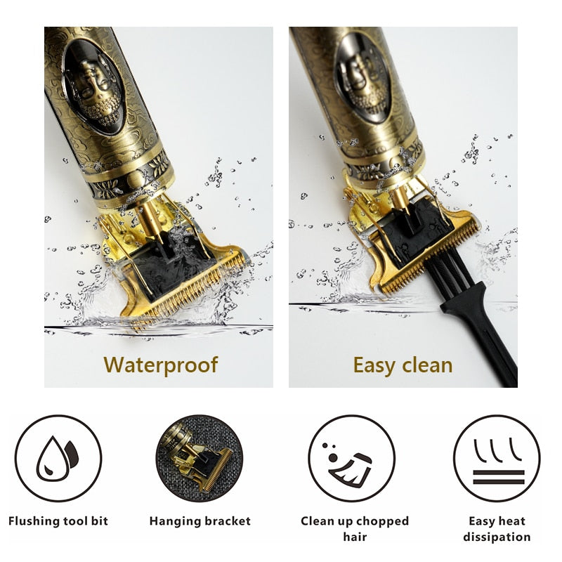 2021 USB Electric Hair Clippers Rechargeable Shaver Beard Trimmer Professional Men Hair Cutting Machine Beard Barber Hair Cut