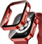 Waterproof Case for Apple Watch 7 8 45mm 41mm 44mm 40mm Screen Protector Cover Straight Edge Bumper iWatch 4 5 SE 6 Accessories