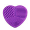 Makeup Brush Cleaner Washing Brush Pad Cleaning Mat Cosmetic Brush Cleaner Universal Make up Tool Scrubber Box