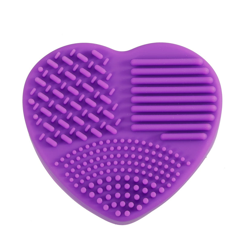 Makeup Brush Cleaner Washing Brush Pad Cleaning Mat Cosmetic Brush Cleaner Universal Make up Tool Scrubber Box