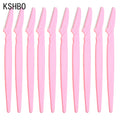 3/10/15 Pcs Professional Trimmer Safe Blade Shaping Knife Eyebrow Blades Face Hair Removal Scraper Shaver Makeup Beauty Tools