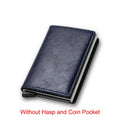 Carbon Fiber Rfid Card Holder Men Wallets Money Bag Male Vintage Black Male Purse 2022 Small Leather Mini Slim Wallets Walets