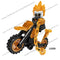 LG1002 Disney Building Blocks Luminous With Motorcycle Plastic mini action toy Figures Children Toys birthday gifts