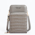 Hot Sell Mobile Phone Bags With Metal Opening Crossbody Bags Women Mini PU Leather Shoulder Messenger Bag For Girls Gift