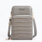 Hot Sell Mobile Phone Bags With Metal Opening Crossbody Bags Women Mini PU Leather Shoulder Messenger Bag For Girls Gift