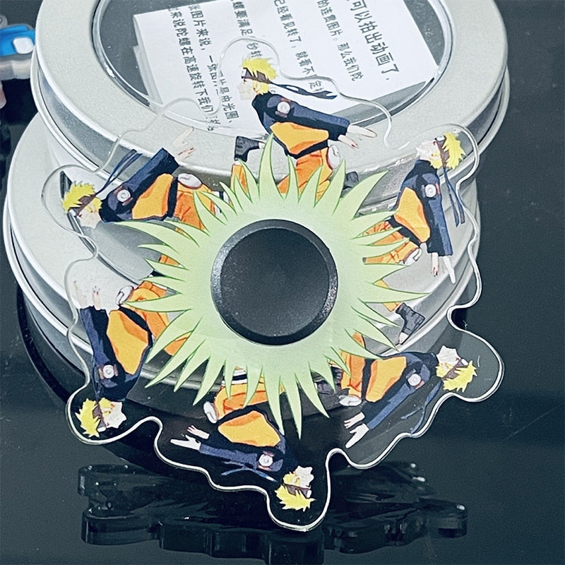 Whirling Running Animation Fidget Spinner Gyro Cartoon Anime Running Dynamic Hand Spinner for Children Adult Stress Relief Toys