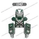 XP193 D009 WM718 Mark suit Disney anime movie figurine dolls mini plastic action toy figures Assemble blocks Christmas gifts