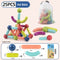 Magnetic Constructor Blocks Set Toys for Kids Magnet Stick Rod Building Blocks Montessori Educational Toys For Children Boy Girl