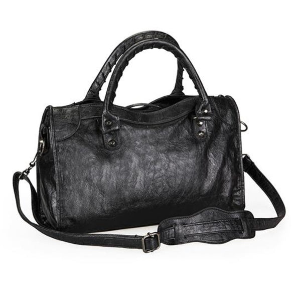 Girl Shoulder Bags Black Hand Bags New Arrival Mini Small Motorcycle Bags Crossbody for Women Soft Pu Leather Brand Handbag lady
