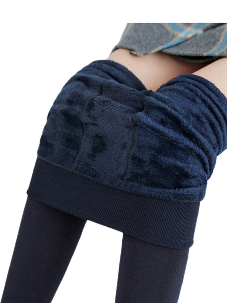 Winter Leggings Women Leggings Warm Velvet Leggings High Waist Solid Leggings Pants Women Leggings