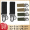 2pcs Tactical Hanging Buckle Molle Nylon Webbing Belt Triangle Buckle Outdoor Climbing Camping Tool Accessory Carabiner Keychain