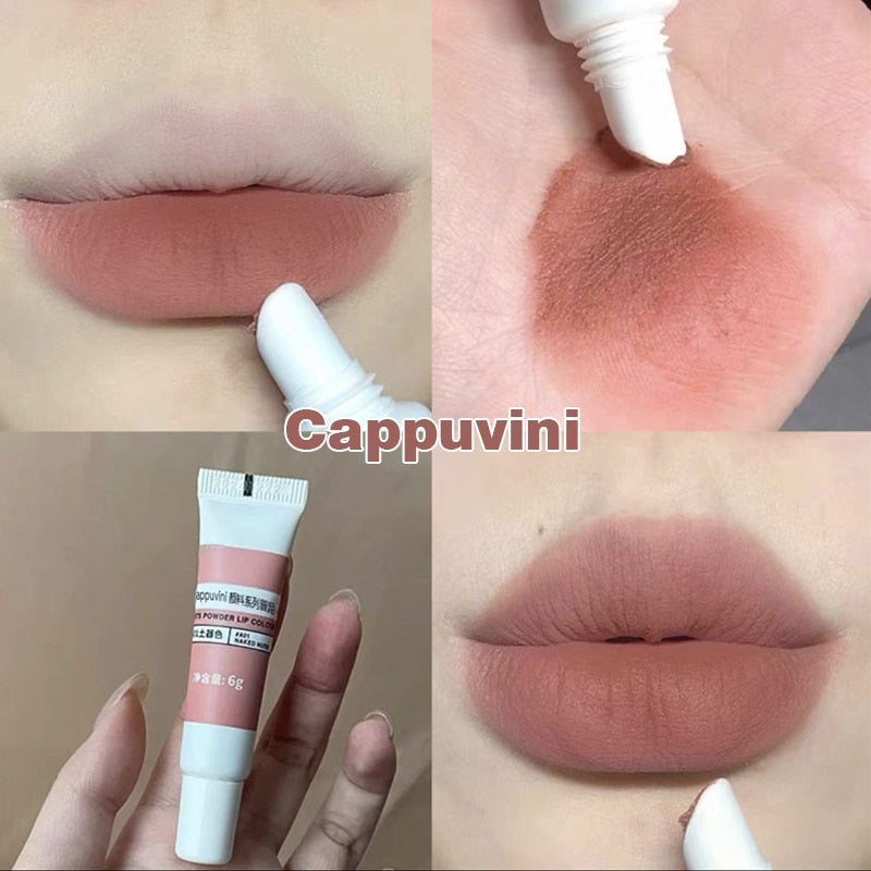 3 Colors Lipstick Velvet Matte Set Liquid Lipstick Waterproof Nude Lip Gloss Long Lasting Sexy Women Lip Tint Mud Cosmetics Kit