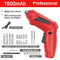 Electric Screwdriver Battery Rechargeable Cordless Screwdriver Powerful Impact Wireless Screwdriver Drill Electric Screw Driver
