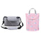 2 Baby Stroller Organizer Bag Mummy Diaper Bag Hook Baby Carriage Large Capacity Travel Wet Bags Stroller Accessories Cup Holder