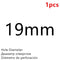 High Quality Hole Puncher Leather Hole Punch Round Steel Leather Craft Hollow Hole Punch 1mm-25mm Gaskets Plastic Rubber Tools
