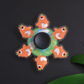 New 3D Running Cartoon Anime Character Astronaut Spinner Stress Relief Toys Anti-Stress Fidget Toy Finger Dynamic Changing Gyro
