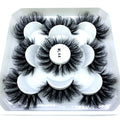 2022 New 5 pairs natural false eyelashes fake lashes long makeup 3d mink lashes eyelash extension mink eyelashes short eyelashes