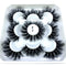 2022 New 5 pairs natural false eyelashes fake lashes long makeup 3d mink lashes eyelash extension mink eyelashes short eyelashes