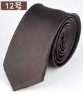 Fashion Narrow Casual Arrowhead Skinny Red Necktie Slim Black Tie For Men 5cm Man Accessories Simplicity For Party Formal Ties