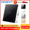 Light Touch Switch Sensor EU Standard Tempered Crystal Glass Panel 4 Color Power 1/2/3 Gang 1 Way 220V Wall Lamp Switches On Off