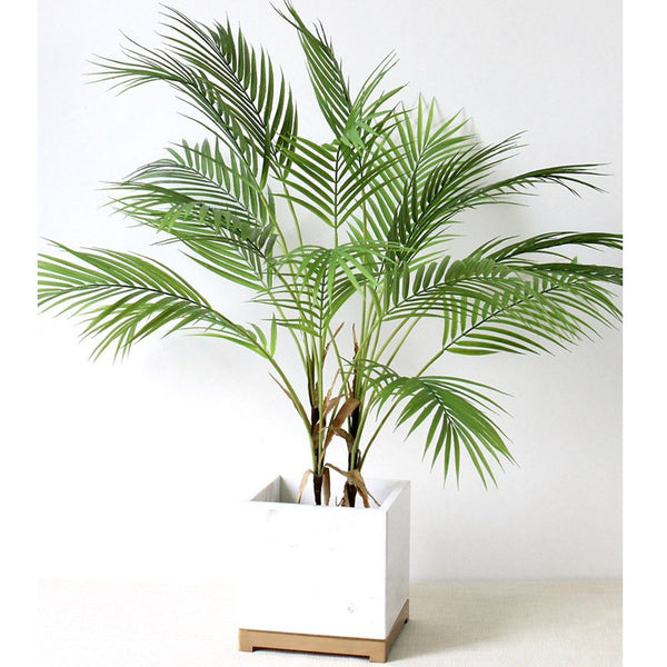 Multiple Green Large Artificial Palm Tree Plastic Plants Garden Home Outdoor Decorations Scutellaria Tropical Tree Fake Plants