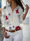 Long Sleeve Women Blouses 2022 Plus Size Turn-down Collar Blouse Shirt Casual Tops Elegant Work Wear Chiffon Shirts 5XL