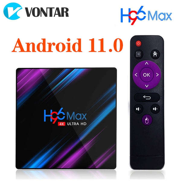 H96 MAX RK3318 Smart TV Box Android 11 4G 64GB 32G 4K Wifi BT Media player H96MAX TVBOX Android10 Set top box 2GB16GB