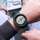 Reloj Hombre Outdoor Digital Watches Sport LED Men Big Dial Round Watch Luminous Casual Clock Multifunction Wrist Stopwatch 2022