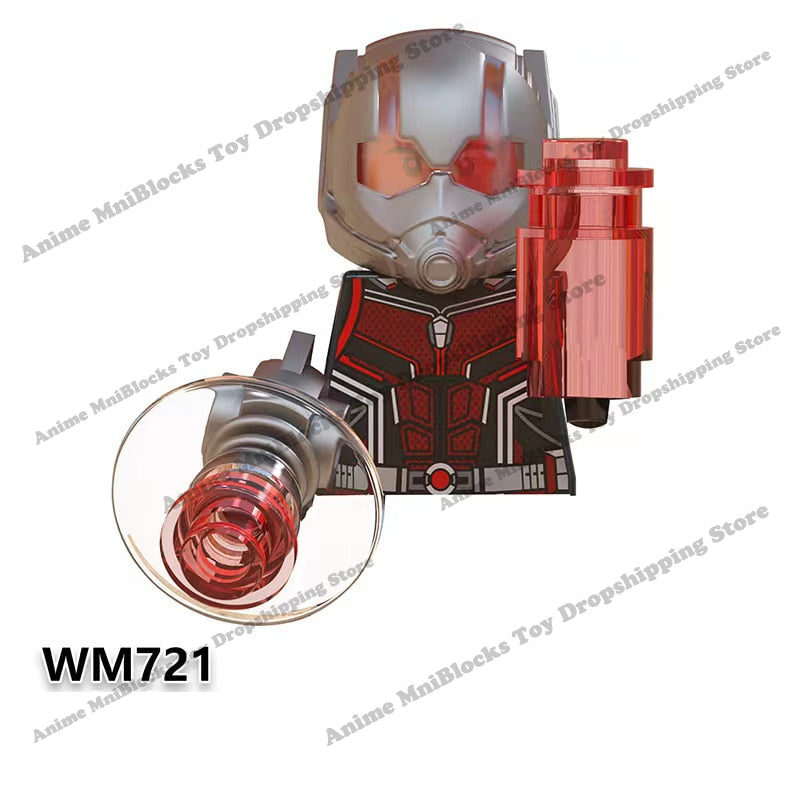 WM blocks 6052 6055 6056 6061 6063 6068 6071 6132 Disney anime bricks mini action toy figures Assemble blocks kids toys gifts