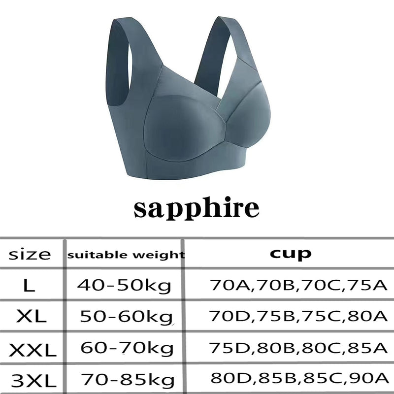 Sexy Top Seamless Bra Plus Size Backless Bras Push Up Women Wireless Bralette Woman Underwear Sports Unwired Bra Without Frame