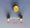 4PCS 1/64 Scale Alloy Car Model 5.2mm/11mm Size Rubber Tires + Wheels + Axles for Modified 1:64 Matchbox/Domeka/HW Model Cars