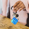 12/48 Pcs Mini Pop Push Fidget Toy Pack Keychain Fidget Toy Bulk Anti-Anxiety Stress Relief Hand Toys Set for Kids Adults Gifts