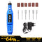 12V Mini  Drill Electric Carving Pen Variable Speed   Drill Rotary Tools Kit Engraver Pen for Grinding Polishing，