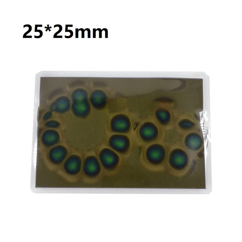 Magnetic Field Viewer Viewing Film 50x50mm Card Magnet Detector Pattern Display L4MF 25/30/50MM