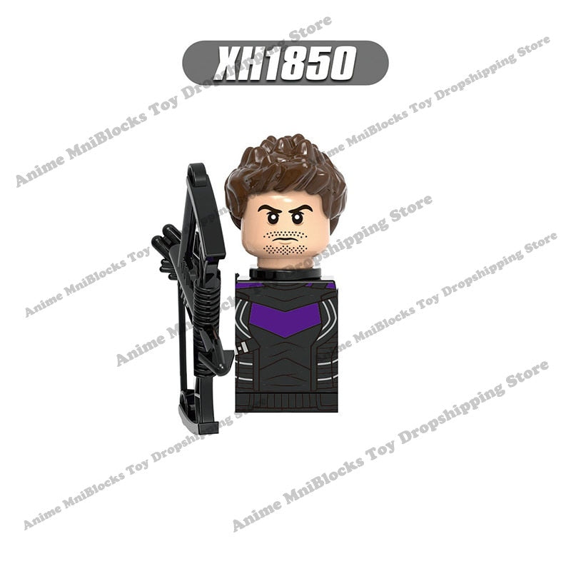 X0277 X0306 X0330 Anime heroes bricks Disney mini Action toy Figures Assemble bricks toys kid gifts