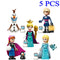 Disney 4cm Children Anime figure Building Blocks Kid Gift Toy Model Mini City Movies Characters Figurine Compatible With Lego
