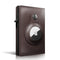 Smart Air Tag Wallet with RFID Slim Design Premium Crazy Horse Leather Pop Up Credit Card Holder Does Not Include Air Tag