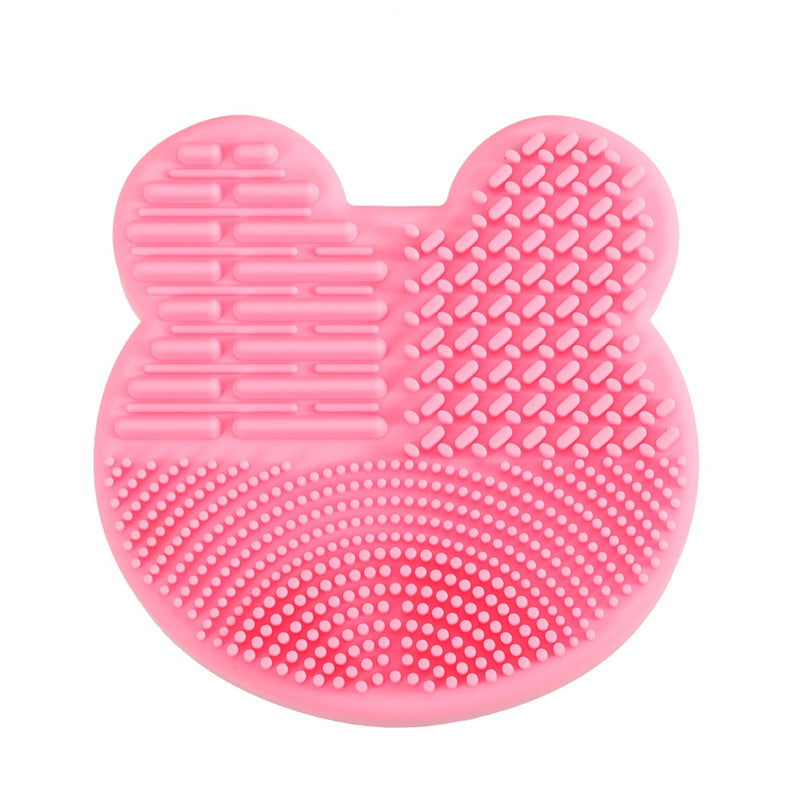Makeup Brush Cleaner Washing Brush Pad Cleaning Mat Cosmetic Brush Cleaner Universal Make up Tool Scrubber Box