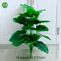 Multiple Green Large Artificial Palm Tree Plastic Plants Garden Home Outdoor Decorations Scutellaria Tropical Tree Fake Plants