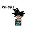 KT1007 KT1009 KT1011 KT1020 KF6142 Dragon Ball Z Goku Vegeta Trunks Kuririn Mini Action toy Figures Kids Assemble dolls Gifts